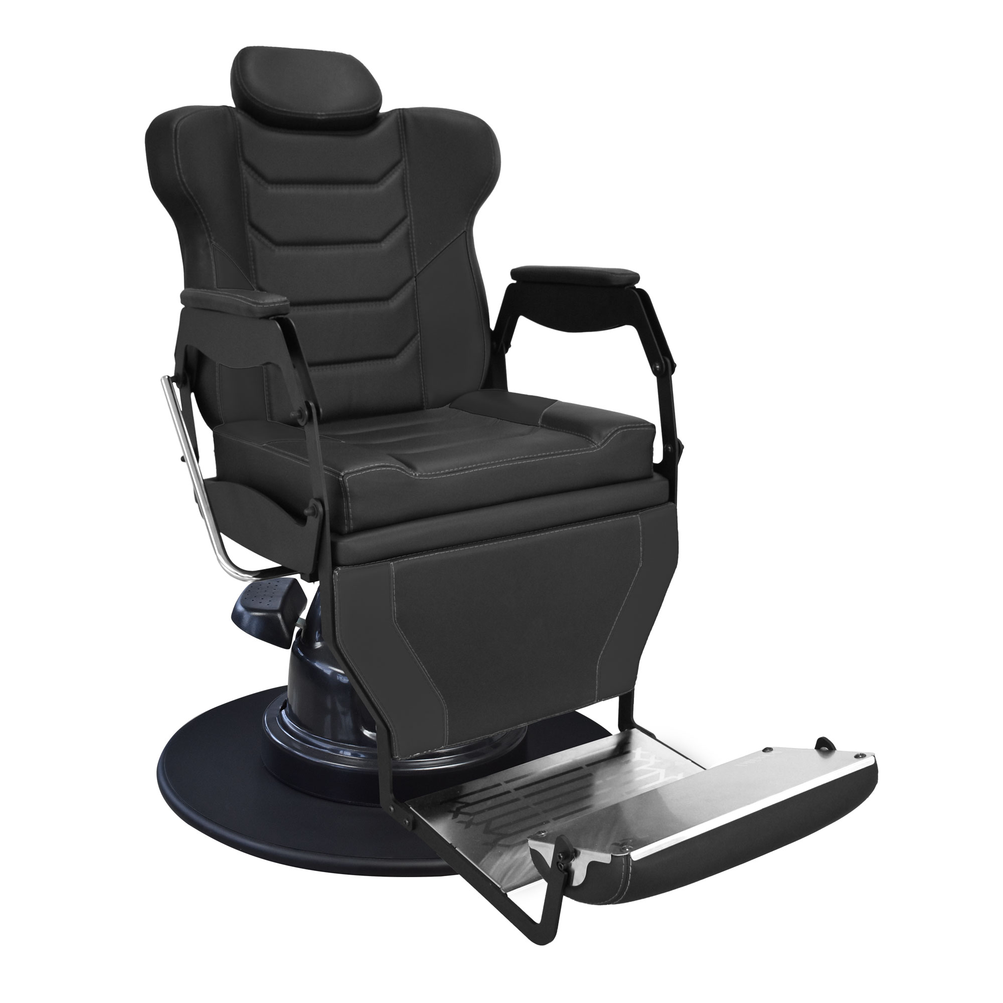 X1 Barber Chair — three-quarter view